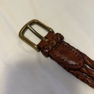 No brand vintage braided belt